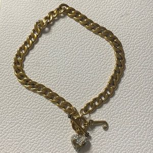 Juicy Couture Heart with J pendant necklace